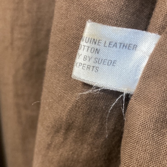 Michael Hoban Vintage Distressed Leather Jacket - Picture 9 of 10